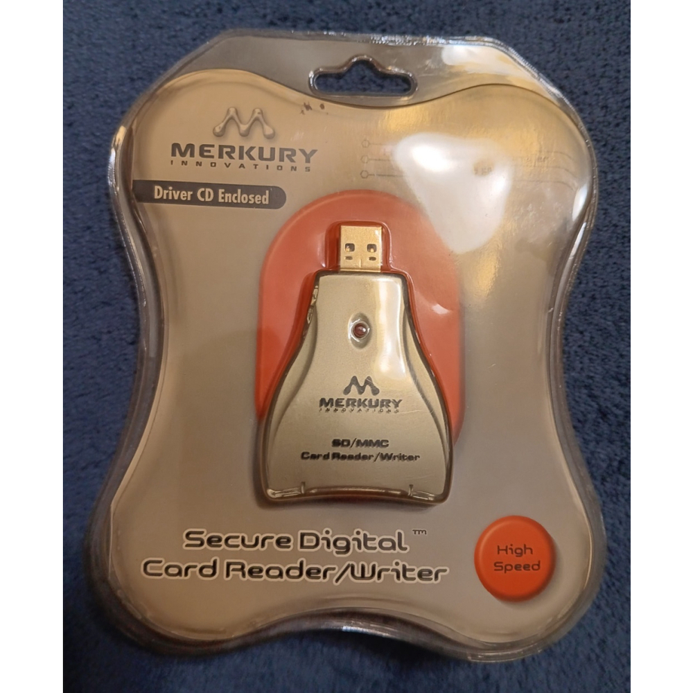 Merkury Innovations High Speed Data Transfer Plug Play Memory Stick Card Reader